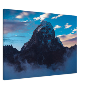 Open image in slideshow, The Tower above the Clouds - Photo Print on Canvas
